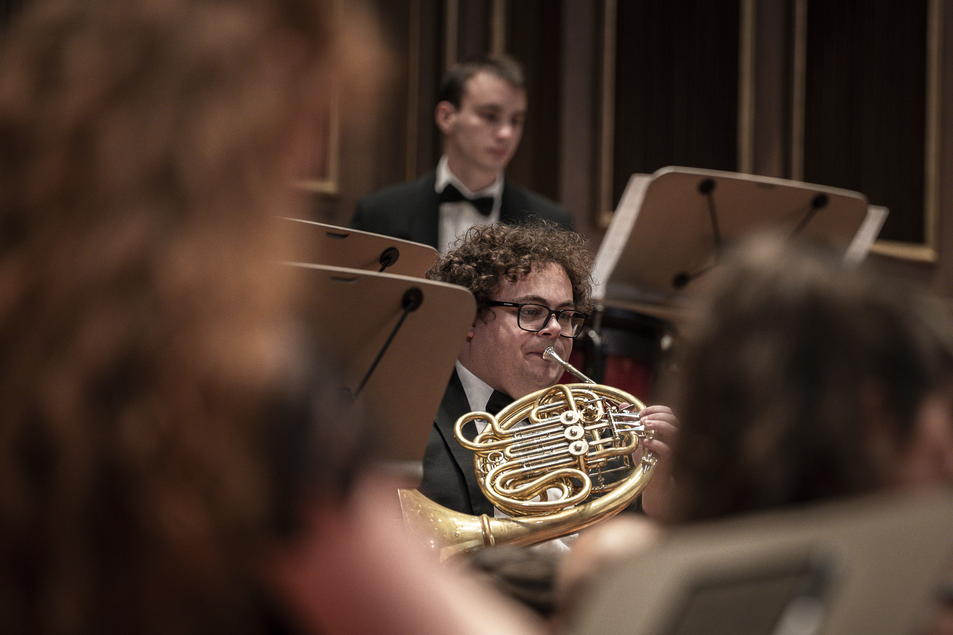 Hornist des Empyrean Orchestra in der Tonhalle Zürich – «Mephisto»
